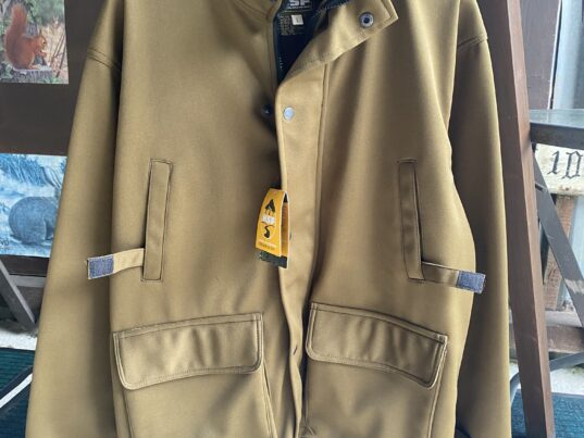 Shower proof jacket